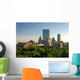 Boston Skyline Sunset Wall Decal