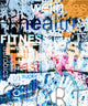 FITNESS Word Grunge Collage Wall Mural