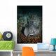 Schwarzpunkt Stechrochen Stingray Taeniura Wall Mural