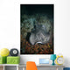 Schwarzpunkt Stechrochen Stingray Taeniura Wall Mural