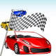 Car Racing Wall Mural