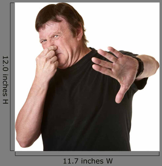 Man Pinches His Nose
