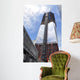 Construction of World Trade Center tower Wall Mural