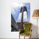 Construction of World Trade Center tower Wall Mural