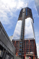 Construction of World Trade Center tower Wall Mural
