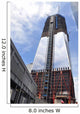 Construction of World Trade Center tower Wall Mural