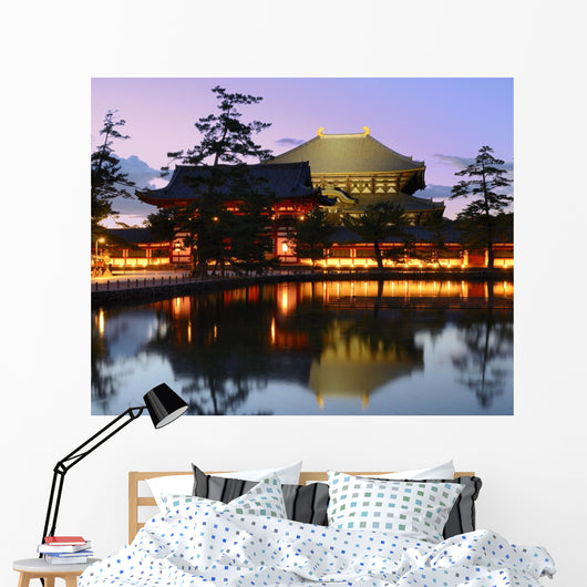 Todaiji Temple in Nara Japan Wall Mural