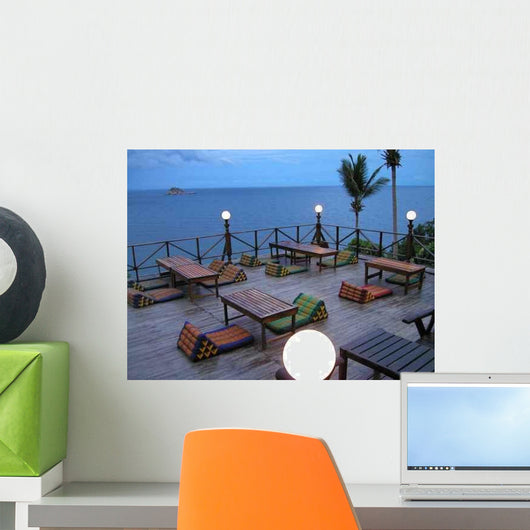 Beach Restaurant Thailand Wall Decal