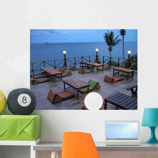 Beach Restaurant Thailand Wall Decal