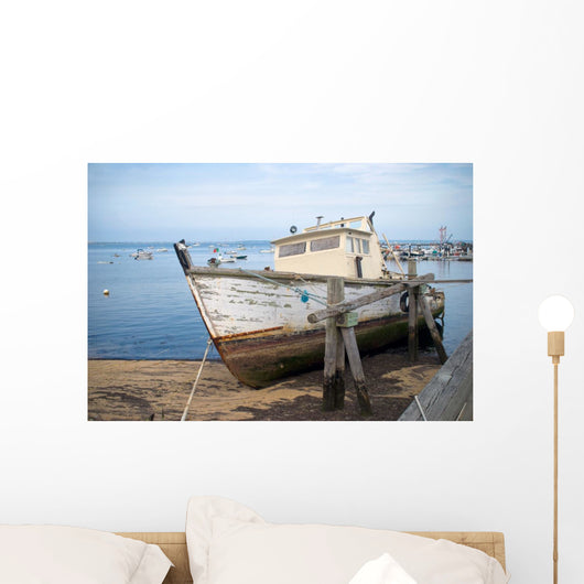 Old Boat Wall Mural