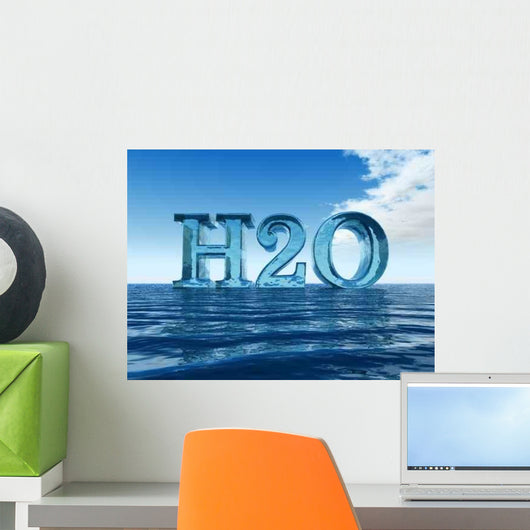 Water Monument Wall Decal