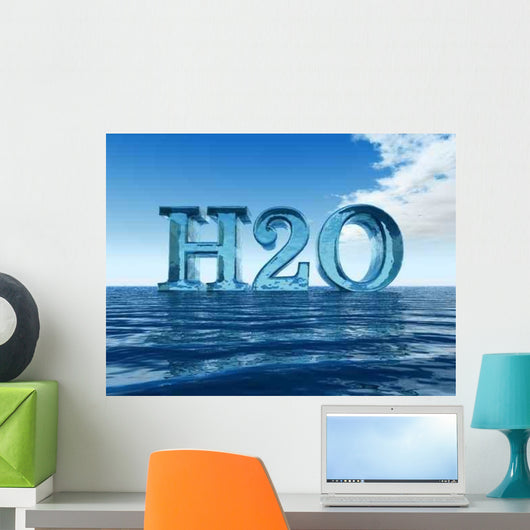 Water Monument Wall Decal