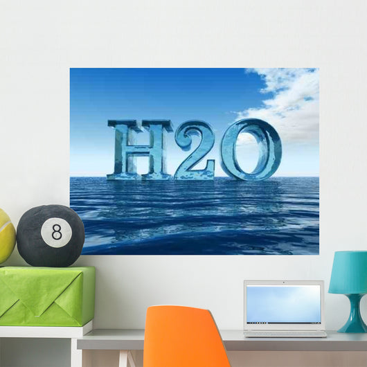 Water Monument Wall Decal