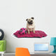 Chien Sur Son Tapis Wall Mural
