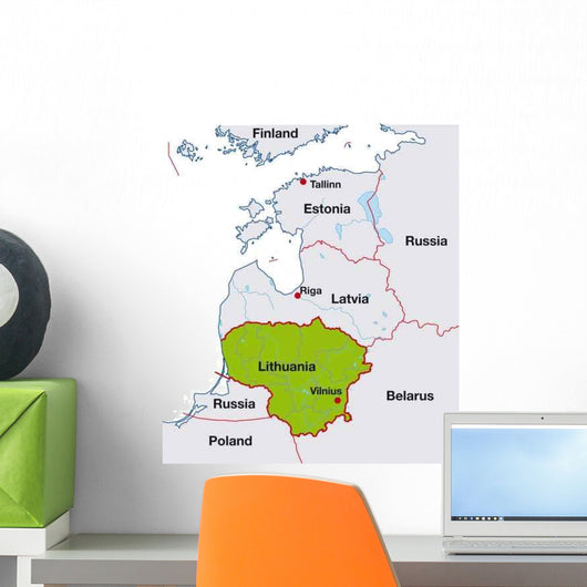 Lithuania Litauen Wall Decal
