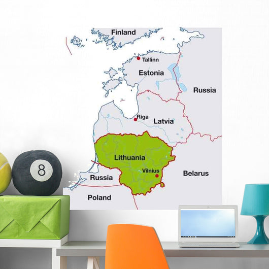Lithuania Litauen Wall Decal