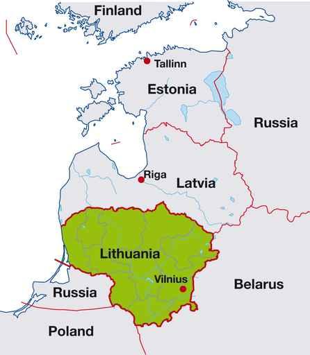 Lithuania Litauen Wall Decal