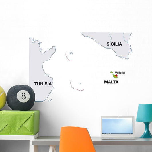 Malta Wall Decal