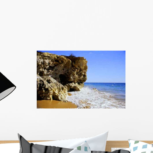 Beach Cliff Wall Decal