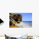 Beach Cliff Wall Decal