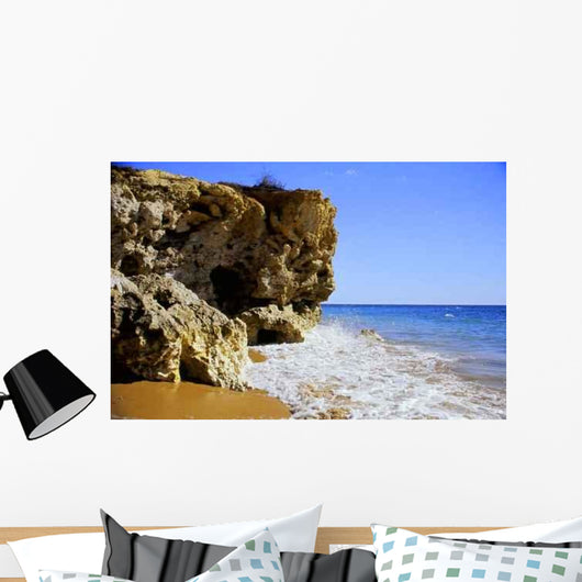 Beach Cliff Wall Decal
