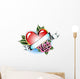 Heart Tattoo Wall Decal