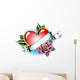 heart tattoo Wall Decal