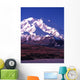 vertical image of mt mckinley (denali) in alaska Wall Mural