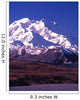 vertical image of mt mckinley (denali) in alaska Wall Mural