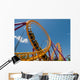 Roller Coaster Wall Mural