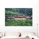 Tianluokeng tulou cluster in Fujian province,China Wall Mural