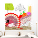 Thanksgiving Turkey Wall Mural