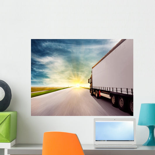 Truck Sunset Wall Decal
