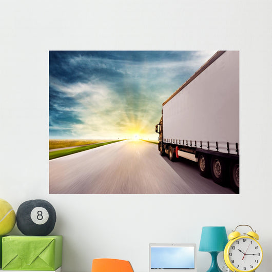 Truck Sunset Wall Decal
