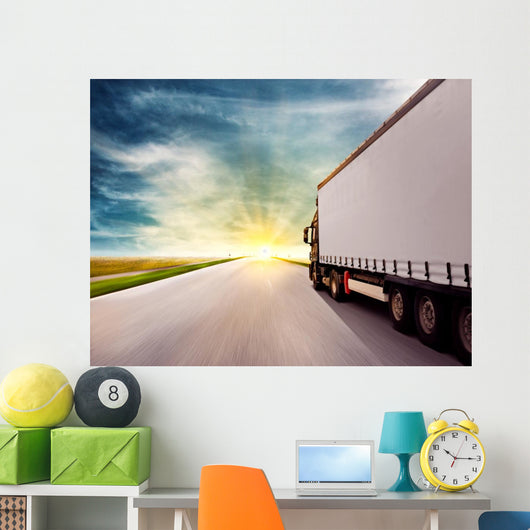 Truck Sunset Wall Decal