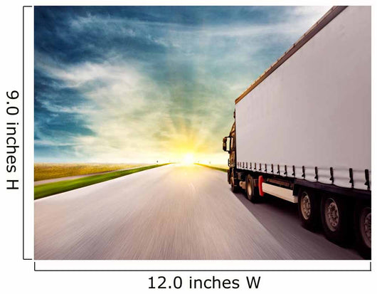 Truck Sunset Wall Decal