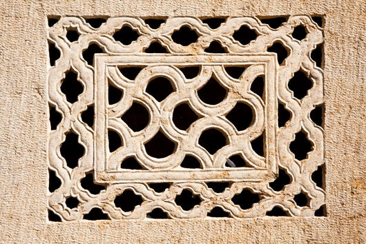 Pattern Stone Window Iran