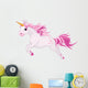 Running Unicorn Wall Decal