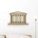 Greek Marble Building White Wall Decal