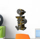 Steampunk Letter I Wall Decal