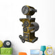 Steampunk Letter I Wall Decal