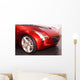 Futuristic Car's Front End Wall Mural