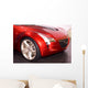 Futuristic Car's Front End Wall Mural