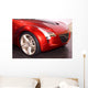 Futuristic Car's Front End Wall Mural