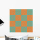 Seamless Vector Pattern with Wall Decal