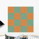 Seamless Vector Pattern with Wall Decal