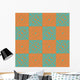 Seamless Vector Pattern with Wall Decal