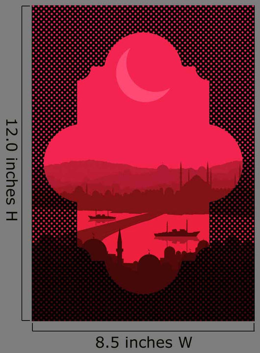 Vintage Turkish City Istanbul