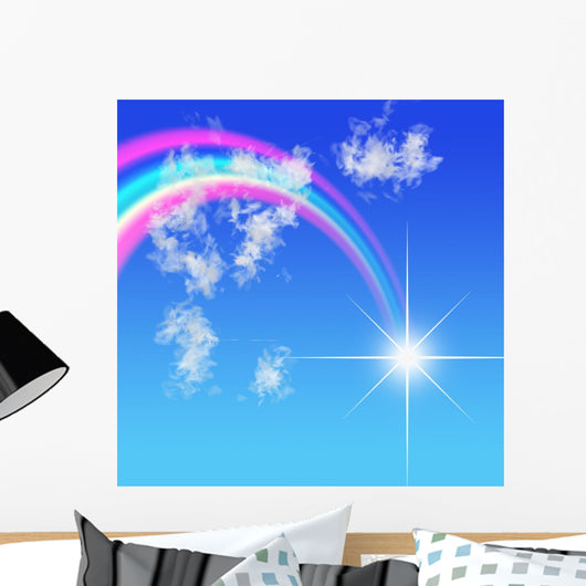 Rainbow Wall Mural
