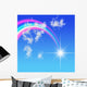 Rainbow Wall Mural